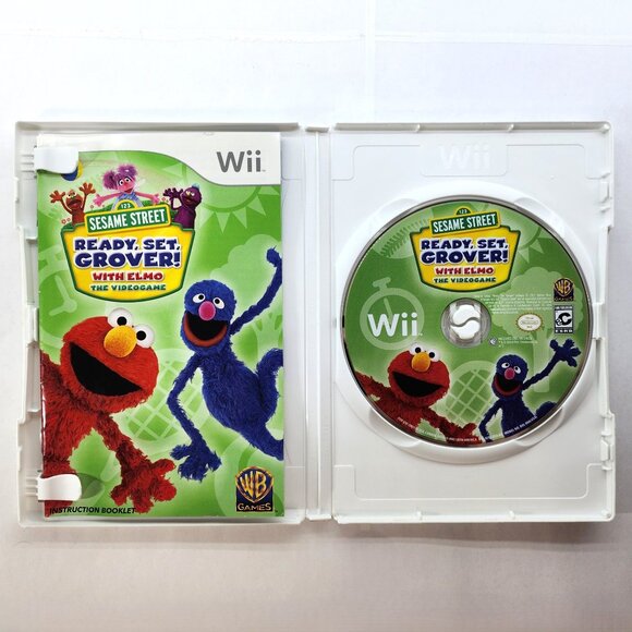 Sesame Street Ready Set Grover for Nintendo Wii. WB Games. - Picture 2 of 5